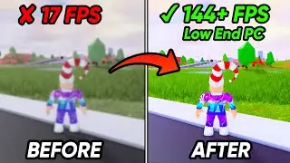 🔧How To Boost FPS, Fix Lag And FPS Drops In Roblox 2021 ✅ Roblox Low End PC Lag Fix | 2021 UPDATED