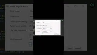 Make Register Form in JavaFX 