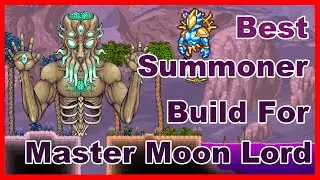 Easiest Way Solo Summoner Vs Moon Lord in Master Mode (v1.4.4.9)