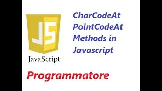 charcodeat method in javascript | pointcodeAt method in javascript