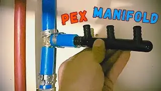 How to install a pex manifold