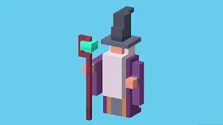 How To Unlock The “MERLIN” Character, In The “MEDIEVAL” Area, In CROSSY ROAD! 🧙🏻‍♂️