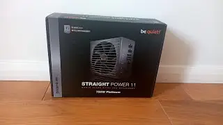 Распаковка блока питания be quiet Straight power 11 на 750W Platinum