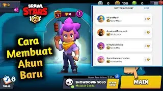 Cara Membuat Akun Supercell Baru Brawl Stars | cara membuat akun kedua di brawl star