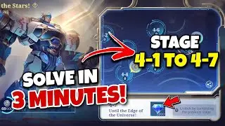 To The Stars Event [Stage 4-1 to Stage 4-7] Mobile Legends 7th Anniversary How to Solve in 5 Minutes