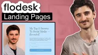 How to Create a Landing Page in Flodesk (Flodesk Course #6)