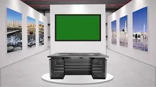 HD simply beautiful virtual studio