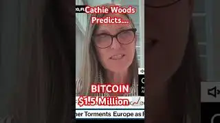 JUST IN: Cathie Woods predicts $1.5 Million Bitcoin 📈