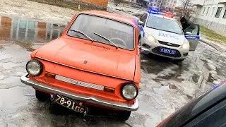 КРАШ-ТЕСТ НЕ УДАЛСЯ! ДПС ПОГОНЯ ЗА ЗАПОРОМ НА ТРОСУ!