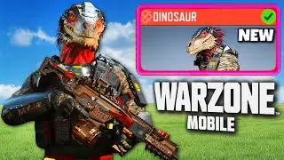 *NEW* DINOSAUR in WARZONE MOBILE 😂