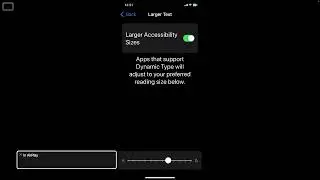 Making Accessible Apps - 15 - Limiting the Dynamic Type Sizes a View Supports