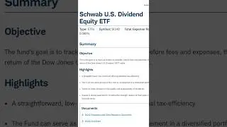 SCHD is the GOAT of Dividend ETF's!  