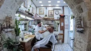 💈 Oldest Crete Greece Barbershop - ASMR