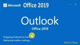 How to Setup Outlook 2019 Email account | Outlook 2019/365 POP/IMAP Configuration