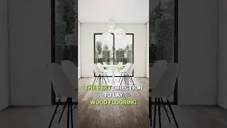 What is the best direction to install wood or laminate flooring? #interiordesignideas