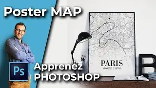 Poster Personnalisé VILLE | Photoshop CC
