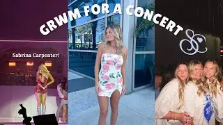 Get Ready With Me For A Concert  - GRWM