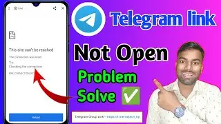 telegram link not working, telegram link not opening in chrome, telegram link open problem