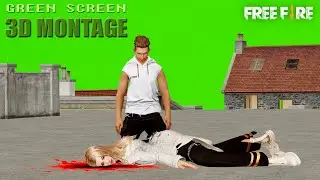 Free Fire Green Screen 3D Montage Animation Video | Sad Love Story