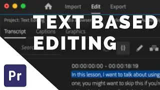 Master Text-Based Video Editing in Premiere Pro: Unleash the Power of Adobe Sensei AI!