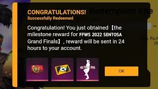 FFWS Final Live Watching Rewards Redeem Code Free Fire | Today Redeem Code Free Fire | RajGamingZone