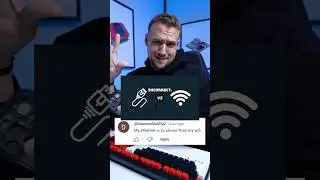 His Ethernet is SLOWER than WiFi?!