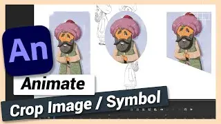 How to Crop Image or Symbols | Adobe Animate CC Tutorial