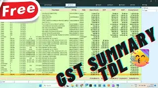 GST Summary TDL 