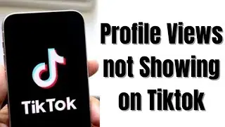 How to fix Profile Views of Tiktok not Showing  on Android/iPhone 2023