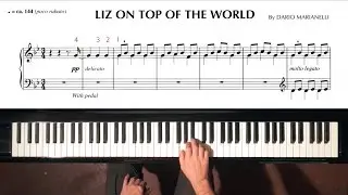 “Liz On Top of the World” Dario Marianelli PIANO TUTORIAL (Pride and Prejudice)