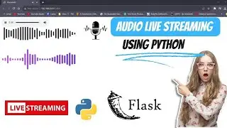 Live stream your audio using python || Stream live Audio in Local Network Using python