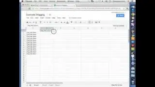 Spreadsheet tips: Drag Fill