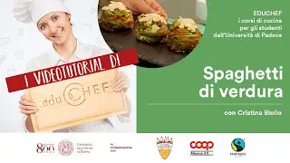 Come preparare gli spaghetti di verdura, con Cristina Biollo | EduChef