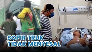 Viral Pengakuan Sopir Truk Ugal-ugalan di Tangerang