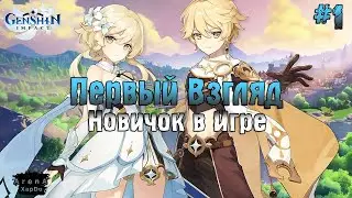 ПЕРВЫЙ ВЗГЛЯД И НАЧАЛО ПРИКЛЮЧЕНИЙ Genshin Impact! Genshin Impact ПРОХОЖДЕНИЕ! - Genshin Impact #1