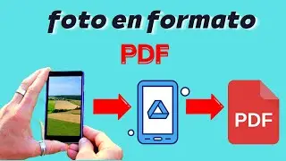 como convertir cualquier foto a formato pdf facil con google drive