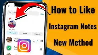 How to Like A Note on Instagram