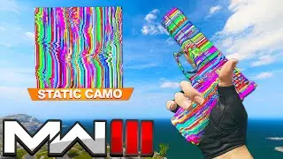 This is the "ERROR" Camo in MW3 (+Animated Camo)