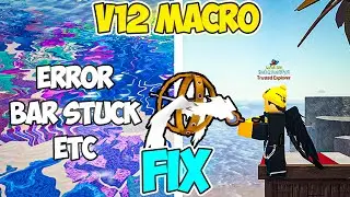 FISCH V12 MACRO *EVERY FIX* | How to Fix FISCH Macro Not Working