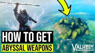 Valheim Tips: Harpoon Spear & Abyssal Dagger Guide - (How to get and where to mine Chitin Location)!