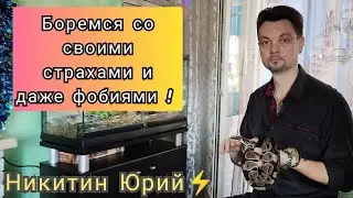 🐍 Боремся со своими страхами и даже фобиями! (НИКИТИН ЮРИЙ ⚡).