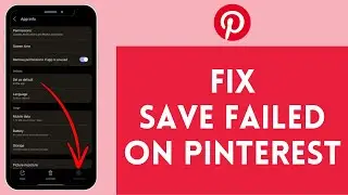 How to FIX the Pinterest Save Failed (EASY FIX!!)