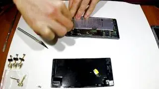 Как разобрать Huawei P7 Disassembly