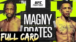 UFC Vegas 100 Predictions Magny vs Prates Full Card Betting Breakdown