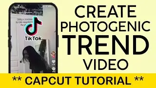How to Create Photogenic Trend Video On Tiktok (2023)