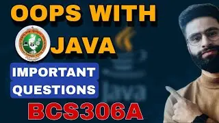 BCS306A Vtu Important Questions| OOPS WITH JAVA