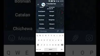 Translate Bot from Telegram 