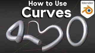 How to Use Curves in Blender (Tutorial)