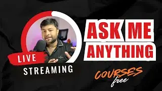 🛑 Ask me Anything | Sunday Live #project #scm #freecourse #offer