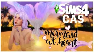 Русалочка - Совсем Другая История 🧜🏻‍♀️ The Sims 4 CAS Создаём русалку и придумываем ей историю ☕